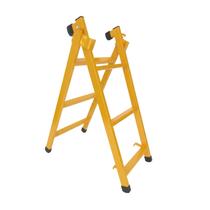 Mini Escada Extensiva 3x5 Degraus 1,65m Aço 120kg - Color Edition