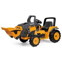 Mini Escavadeira Elétrica John Deere Construction Loader 12v - Peg Perego