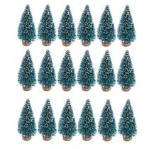 Mini escova de garrafas SUNREEK 24 para árvores de Natal com base de madeira Mini escova de garrafas SUNREEK 24 para árvores de Natal com base de madeira