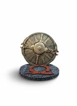Mini Escudo Guardião God of War resina com base Mini Escudo Guardião God of War resina com base