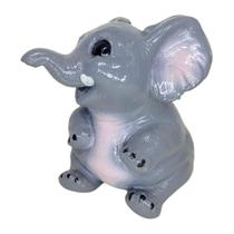 Mini Escultura Elefante Baby Decoração Quarto Infantil Festa de Criança Mini Escultura Elefante Baby Decoração Quarto Infantil Festa de Criança