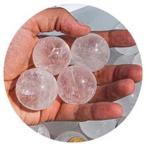 Mini Esfera Pedra Cristal Natural 35 a 40 mm Tipo B
