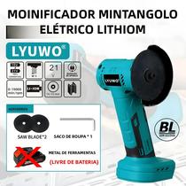 Mini Esmerilhadeira Angular Sem Escovas De 21V, Máquina De Polimento E Corte Portátil Mini Esmerilhadeira Angular Sem Escovas De 21V, Máquina De Polimento E Corte Portátil