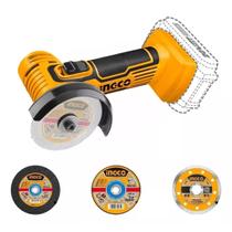 Mini Esmerilhadeira Sem Fio 3Pol S/ Bateria 20V P20S Ingco