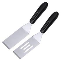 Mini espátula Edgnb de aço inoxidável 7,5" - kit com 2 unidades Mini espátula Edgnb de aço inoxidável 7,5" - kit com 2 unidades