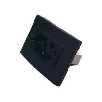 Mini Espelho 1 Tomada 10A para Moveis Embutir