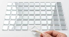 Mini Espelho 1cm Vidro Adesivo para Customizar Brindes Mini Espelho 1cm Vidro Adesivo para Customizar Brindes