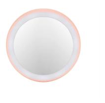 Mini Espelho Portátil Com Luz Led Ringlight Para Maquiagem