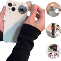 Mini Espelho Selfie Para Celular Smartphone Camera Traseira Vlog Melhores Fotos