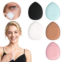 Mini Esponja Dedos 5 Und. Para Maquiagem Base Corretivo Pó Solto