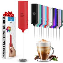 Mini Espumador de Leite Manual Zulay - Vermelho