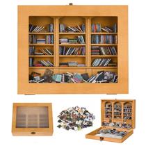Mini estante de livros SIHPTO Anxiety com decoração de 300 mini livros Mini estante de livros SIHPTO Anxiety com decoração de 300 mini livros