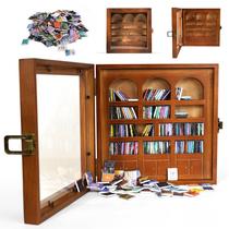 Mini estante de livros WifePro Anxiety Bookshelf Relief Stress Relief Mini estante de livros WifePro Anxiety Bookshelf Relief Stress Relief