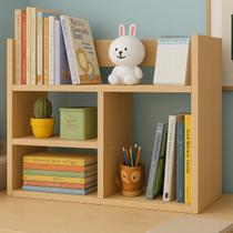 Mini estante decorativa 60cm mdf cru porta livros e enfeites