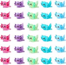 Mini estatueta Axolotl de resina Tatmitter, 30 unidades para decoração