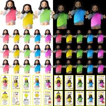 Mini Estatuetas de Jesus CroBlissful Halloween Decor, 30 conjuntos