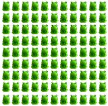Mini estatuetas de resina Frogs Mejixiwell, 100 unidades para decoração de jardim Mini estatuetas de resina Frogs Mejixiwell, 100 unidades para decoração de jardim