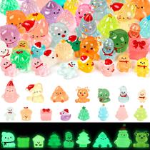 Mini estatuetas luminosas de Natal Jansun 45 unidades Glow Decor