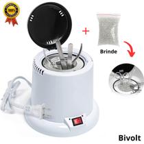 Mini Esterilizador com Microesfera Para Alicate Tesoura Manicure Bivolt