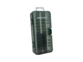 Mini Estojo de Pesca Multiuso Daisen DS 504-GRE - 10 Divisões Mini Estojo de Pesca Multiuso Daisen DS 504-GRE - 10 Divisões