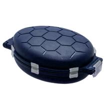 Mini Estojo Hi Tartaruga (12 Divisórias, 4x9x14cm)