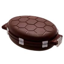 Mini Estojo Hi Tartaruga (12 Divisórias, 4x9x14cm)