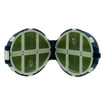 Mini Estojo Hi Tartaruga (12 Divisórias, 4x9x14cm)