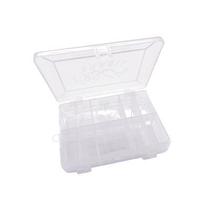 Mini estojo Pesca Brasil retangular para pequenos produtos de pesca com 15 divisões PB Mult-uso