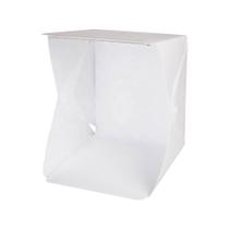 Mini Estúdio Fotográfico Portátil 20cm com Luzes de LED Mini Estúdio Fotográfico Portátil 20cm com Luzes de LED