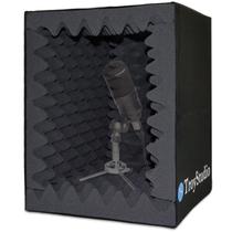 Mini Estúdio Vocal Portátil TroyStudio com Isolamento Acústico