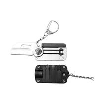 Mini Faca Dobrável De Aço Inoxidável, Multifuncional, Sobrevivência Ao Ar Livre, Portátil,