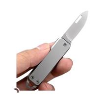 Mini Faca Dobrável Para Exterior, Alta Dureza, Faca De Camping E Autodefesa, Ferramenta De Chaveiro