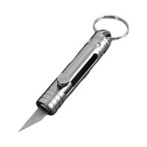 Mini Faca Retrátil De Latão Para Chaveiro, Cortador Automático De Papel, Ferramenta De Desmontagem