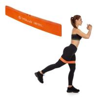 Mini Faixa De Exercício Poliéster Nível Médio Vollo Fitness