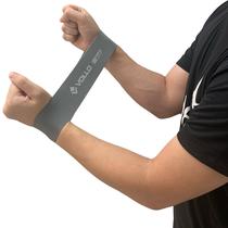 Mini Faixa Vollo Fisioterapia Pilates Treino Futebol VP1094 320X55 mm Cinza Forte