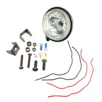 Mini Farol De Milha Redondo 92mm Branco Carcaça De Aço Par - FORTLUZ - 850-S/L