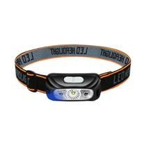 Mini Farol Recarregável Com Sensor USB COB LED Luz Principal Para Pesca E Acampamento