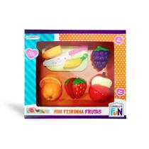Mini Feirinha - Creative Fun - Frutas Com tiras autocolantes MULTIKIDS