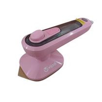 Mini Ferro A Vapor Portátil De Passar Roupa Rosa Bivolt 110v/220v Vijodi Vtr-03668 - Kazarumada