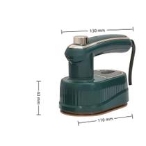 Mini Ferro De Passar Roupa Cabe Na Mala Bolsa Viagem Bivolt