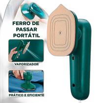 Mini Ferro de Passar Roupa Portátil a Vapor - Bivolt