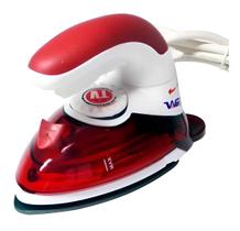 Mini Ferro De Passar Vapor Steamer Para Viagem Vermelho Patchwork Mini Ferro De Passar Vapor Steamer Para Viagem Vermelho Patchwork