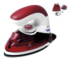Mini Ferro De Viagem Vertical 800w Steamer Cor Vermelho Mini Ferro De Viagem Vertical 800w Steamer Cor Vermelho