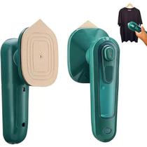Mini Ferro Elétrico de Passar Roupas A Vapor 110V Portátil Leve Compacto para Viagem Aquecimento Rápido Potente Moderno Cabe na Mala Bolsa Viagem