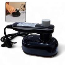 Mini Ferro Passar Roupas Portátil Bivolt Preto Bivolt 110v 220v Viagem Compacto Cabe Na Mala