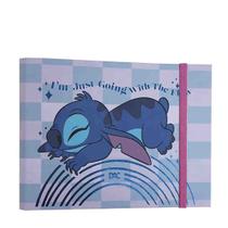 Mini Fichário Argolado Stitch 4078 Dac 80 Folhas