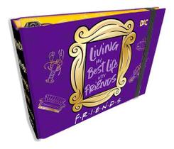 Mini Fichário Horizontal Caderno Argolado Friends 80 Folhas