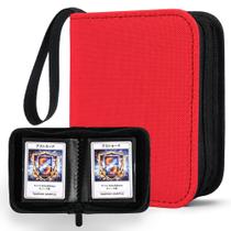 Mini fichário para cards Tagemo com 40 bolsos e carregamento lateral