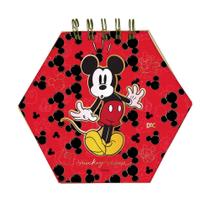Mini Ficheiro Smart Hexagonal Disney Mickey 80 folhas Reposicionáveis DAC