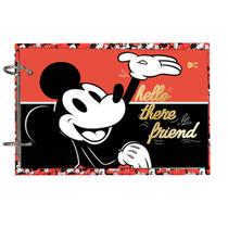 Mini Fichiero Com Capa Em PVC Disney Mickey - DAC